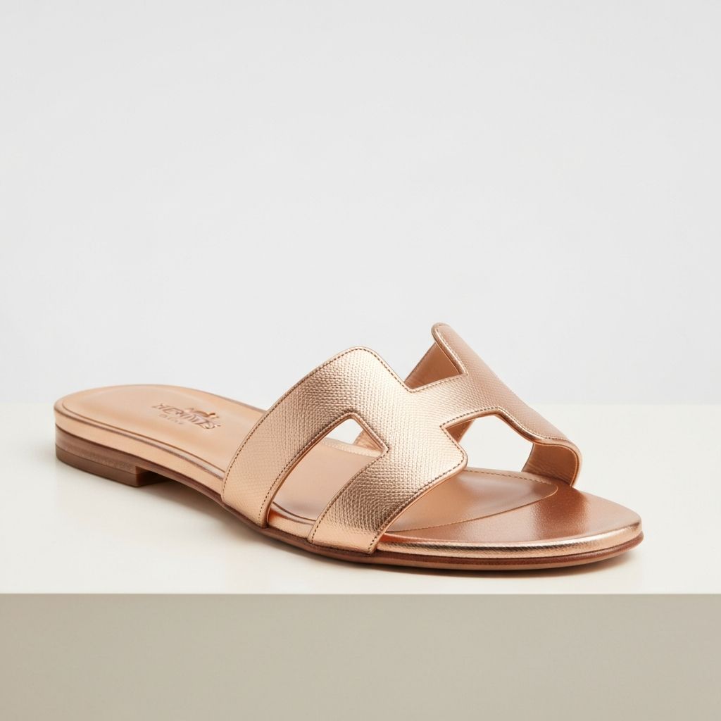 Oran Sandal - Rose Gold